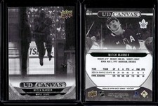 2024-25 Upper Deck Series 1 UD Canvas Black & White #C-31 Mitch Marner