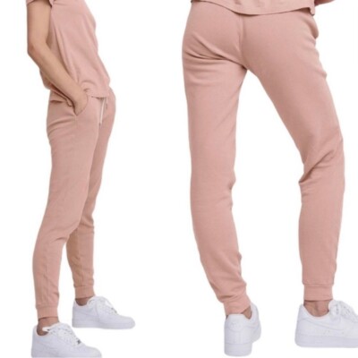 NWT MATE the Label Rose Organic Terry Classic Jogger - 2X