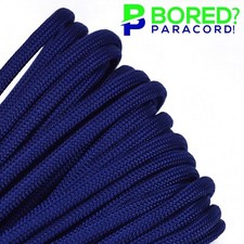 Acid Midnight Blue - 100 FT - 550 Paracord Rope 7 strand Parachute Cord