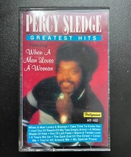 Percy Sledge Greatest Hits Cassette Tape 1994 - PLAY TESTED  SOUNDS GREAT 