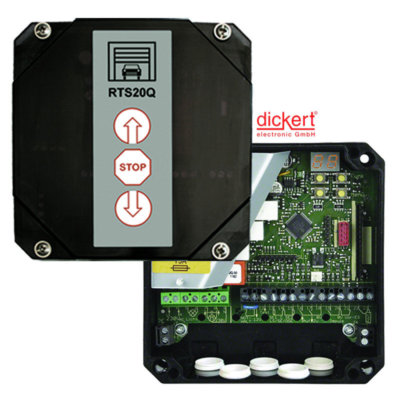 Dickert RTS20Q Rolltorsteuerung o. Funkmodul f. Rohrmotor Motor Tor Sektionaltor