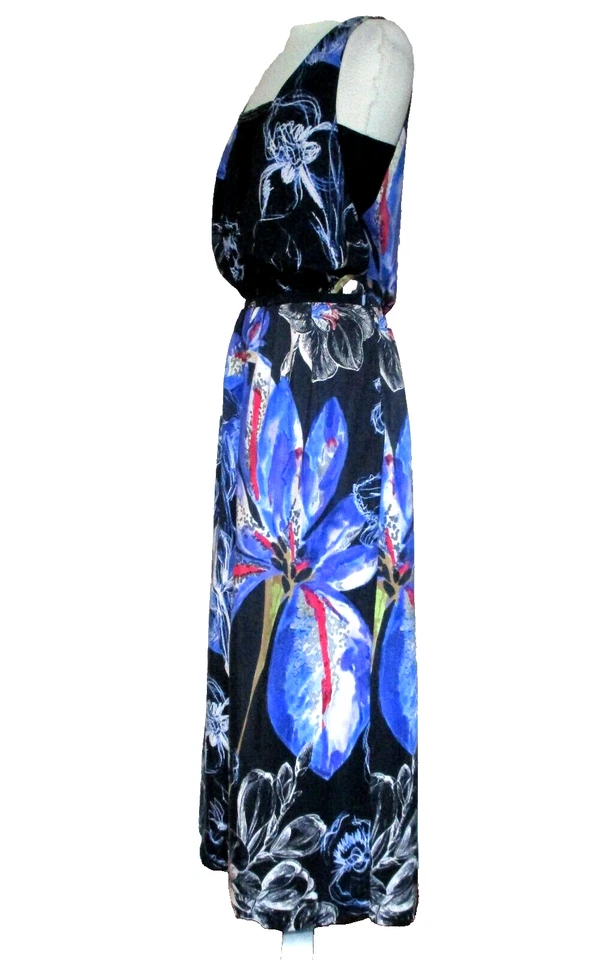 Платье макси Leifsdottir Anthropologie SUKI размер 4 женское многоцветное новое без ценников цветочный принт - Изображение 3 из 4