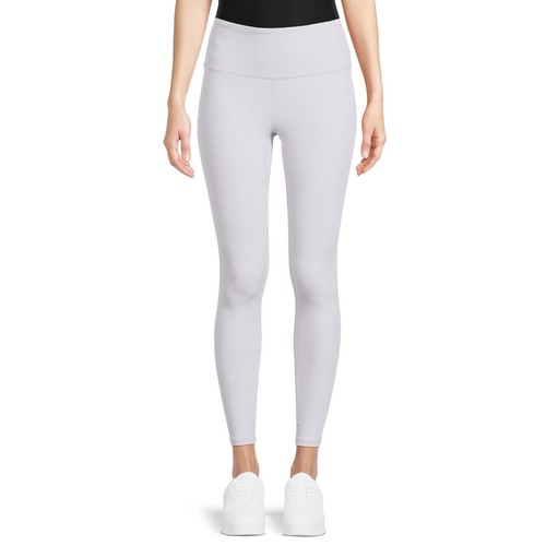 Women's Lavendar Avia Rib Fashion Leggings size XS (0-2) - Picture 2 of 4