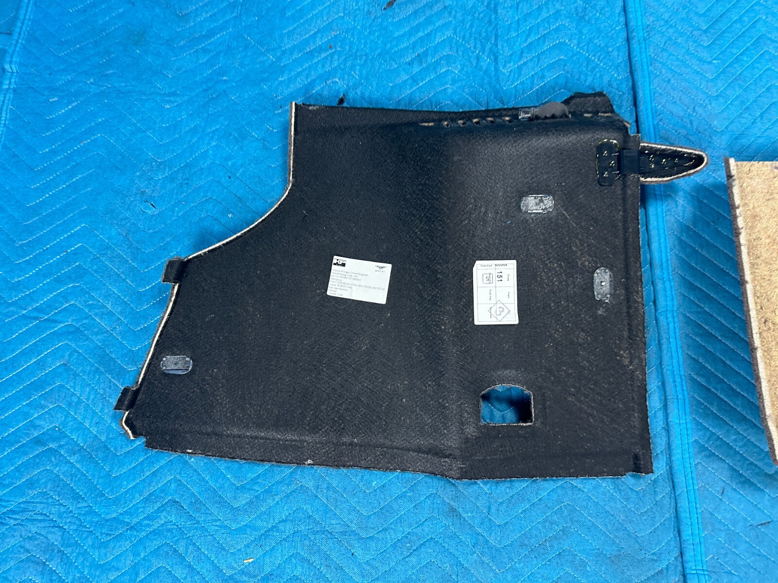 Bentley Continental Flying Spur Trunk Luggage Trim Panels 3pc Set 2006-2012 OEM