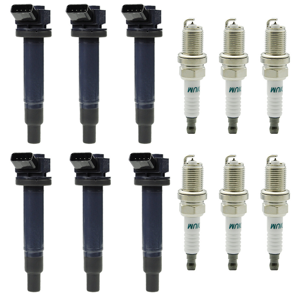 6pcs Ignition Coil & 6PCS Iridium Spark Plug for 19992003 Lexus RX300