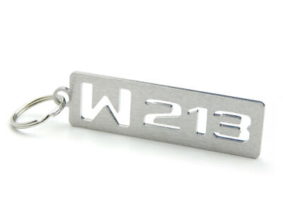 ''W213'' Keychain for Mercedes E-Class E53 E63 AMG - Stainless Steel