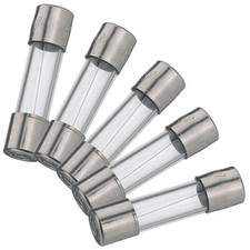 5 Amp Glass Fuses 20mm x 4mm (Bag of 5) for Use in Pond Garden Switch Box Fish