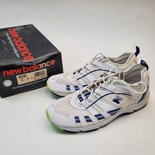 Vtg New Balance M825WR White Neon Green Men's Shoes Size 14 Made in USA