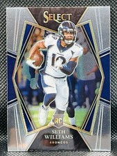 2021 Panini Select NFL - SETH WILLIAMS RC #198 - ROOKIE CARD - DENVER BRONCOS. rookie card picture