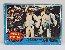 STAR WARS BLUE 1978 CARD STANI N° 38