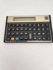 VTG Works Hewlett Packard HP 12C Financial Calculator With Case USA Read