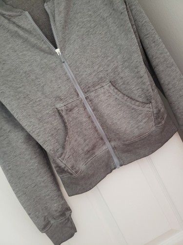 Derek Heart size Small Women lightweight gray full zip lightweight fleece jacket - Picture 5 of 7