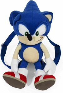 shadow the hedgehog plush backpack