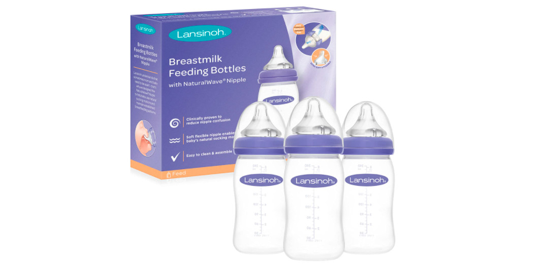 Babies Feeding Nursing Moms Natural Nipple 8 Oz 3 Pcs