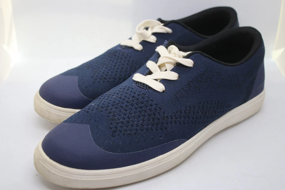 Robert Wayne Finlay Blue Lace-Up Wing Tip Sneakers Casual Lightweight  12 D 45 - Image 3 of 4