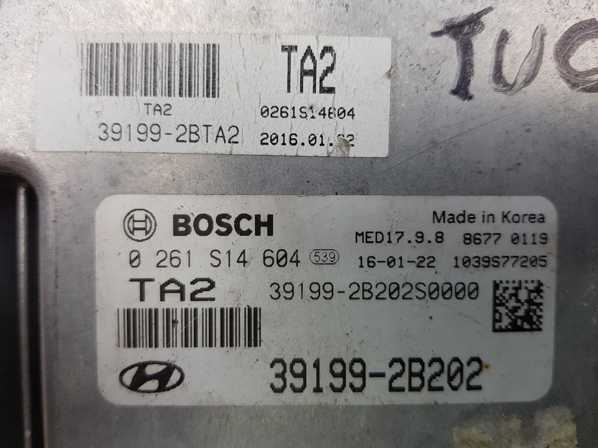 ECU Bosch 39199-2B202 / 0 261 S14 604 / 0261S14604 / 1039S77205 | eBay