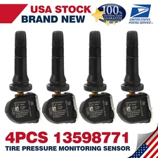 4Pcs OEM TPMS Tire Pressure Sensor OE 13540604 for GMC Chevy Buick Cadillac new