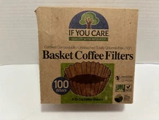 Coffee Filter Baskets ( 1X100 CT ), Fits 8-12 Cup Drip Coffee Makers