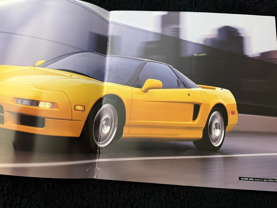 Brochure Catalogo Vendite OEM Del Concessionario Acura NSX E NSX-T Targa 1999 - Immagine 3 di 4