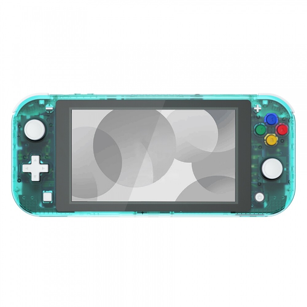 Emerald Green Custom Full Shell with Screen Protector for Nintendo