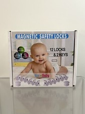 Eco Baby Magnetic Safety Locks 12 Locks  2 Keys Sealed in BOX