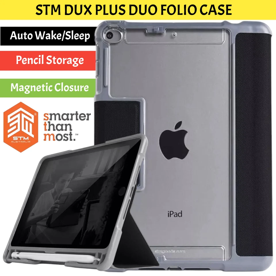 Official Genuine STM iPad Mini 4 & 5 (4th/5th Generation) Case Smart Folio Cover - Image 3 of 4