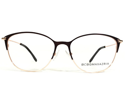 BCBGMAXAZRIA Brille Rahmen FREYA ESPRESSO Brown Rotgold Pink 52-15-13