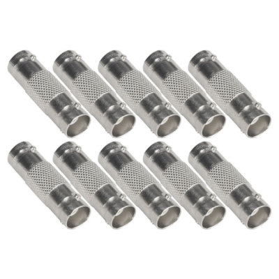 10pcs BNC Female To BNC Female Connector Couplers Adapter for CCTV Video Camera