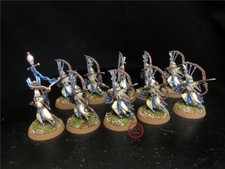 Warhammer AOS DPS painted Lumineth Realm-lords Vanari Auralan Sentinels SK6410