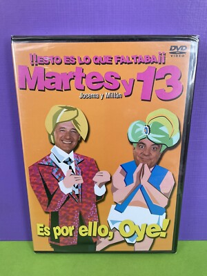 MARTES Y 13, ES POR ELLO, OYE- DVD- NUEVO PRECINTADO - ENVÍO CERTIFICADO