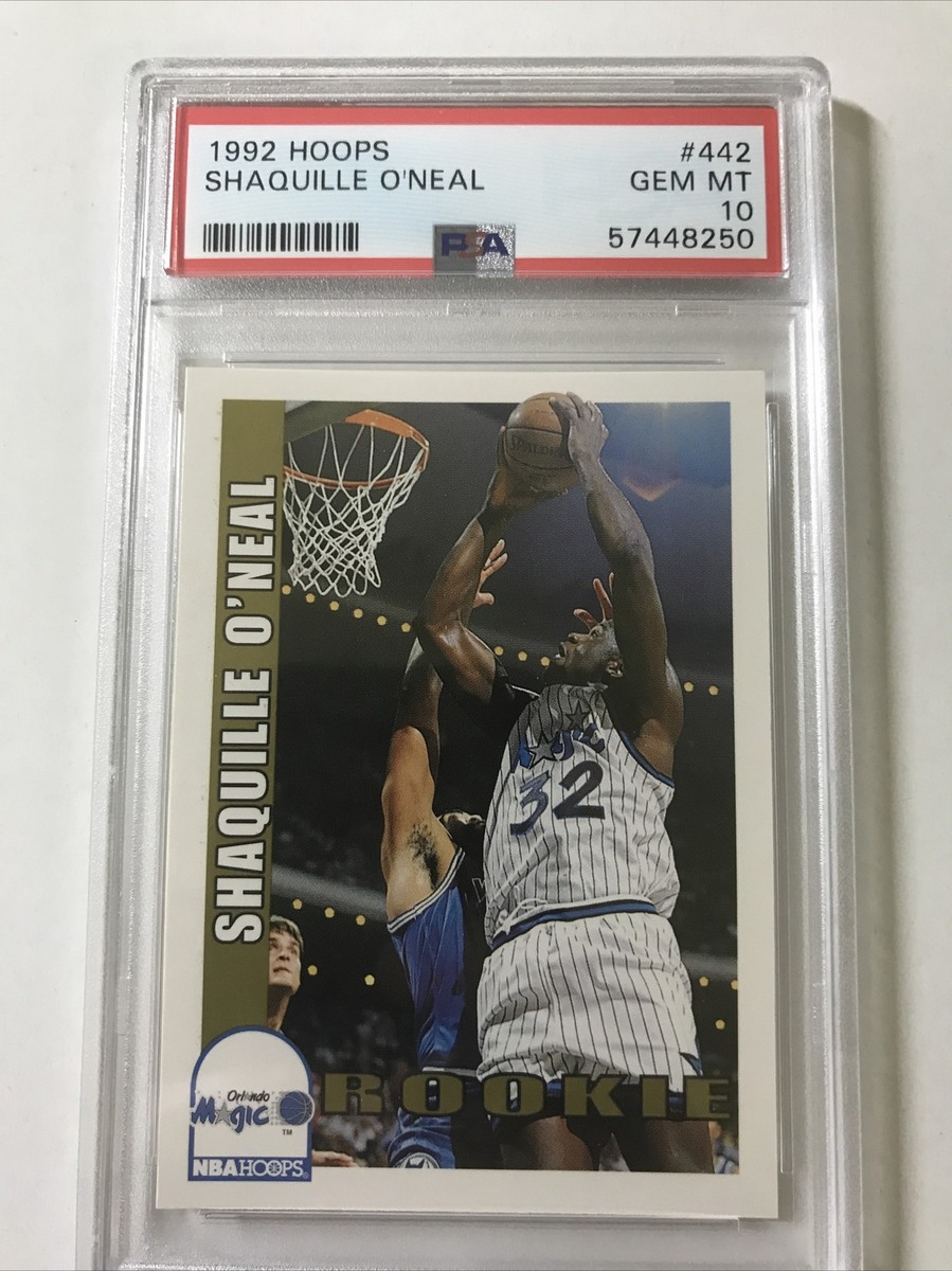 NBA カード　シャック　② 1993 SKYBOX NBA HOOPS #442 SHAQUILLE O'NEAL ROOKIE CARD