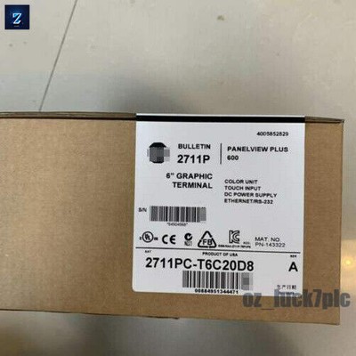 New 2711PC-T6C20D8 ALLEN BRADLEY Panelview Plus Compact600 Touch Free Shipping