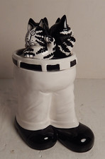 Vintage Cats in Pants KLIBAN Figures Jar Sigma Tastesetter Three Cats