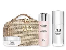 NEW LIMITED EDITION DIOR HOLIDAY SKIN CARE GIFT SET SERUM CREAM LOTION BAG