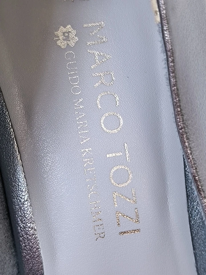 MARCO TOZZI Décolleté a punta Donna Décolleté Taglia IT 42 argento stile casual - Immagine 4 di 4