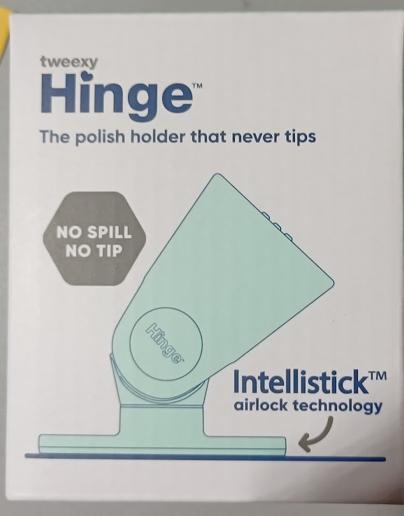 Tweexy Hinge Untippable Nail Polish Holder Anti-spill Suctio