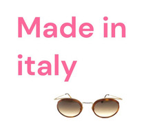 Men's And Women's Vintage 90's Sunglasses Made In Italy Oval Village