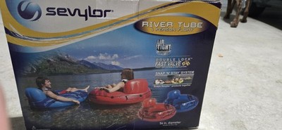 Sevylor River Tube Float Blue Large 54in New In Box Water Summer float