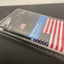 speedo silicone swim cap adult American Flag
