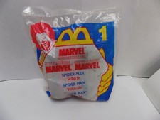 VINTAGE 1996 McDONALD'S TOY -MARVEL SUPER HEROES-SPIDER-MAN VEHICLE- NIP -SEALED