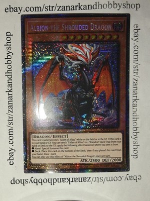 YuGiOh Albion the Shrouded Dragon RA05-EN019 Starlight Rare
