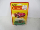 Matchbox Lesney Superfast SF3 Porsche Turbo- GREEN, RED INTERIOR, blistercard