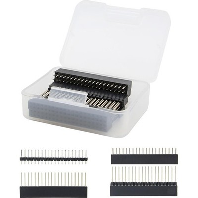 2x20 40 Pin Stacking Female Header Kit für Raspberry Pi 5 / 4 / 3B+ / 3B / 2B...