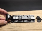 Antique Style Cast Iron Slide Bolt Door Latch – Barn or Gate Hardware — photo 1