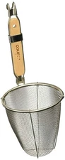 Winco MSH-5 Strainer with Single Mesh, 5.5-Inch Round by 6.5-Inch Deep