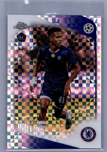 2025-26 Topps Chrome UEFA Club #66 Estêvão Willian X-Fractor Refractor