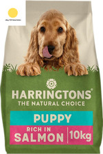 Complete Puppy Dry Dog Food Salmon & Rice 10Kg - Made with All Natu 3.44 per kilo