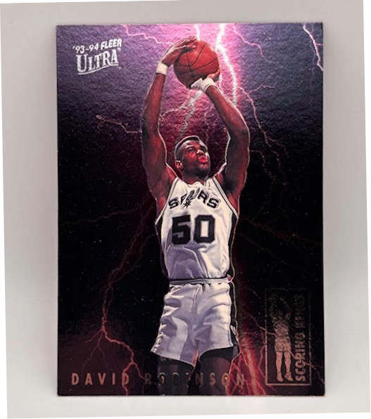 1993-94 Fleer Ultra - Scoring Kings David Robinson #9