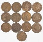 1886 T-1 Indian Head Cent Lot of 13 Coins - Exact Shown