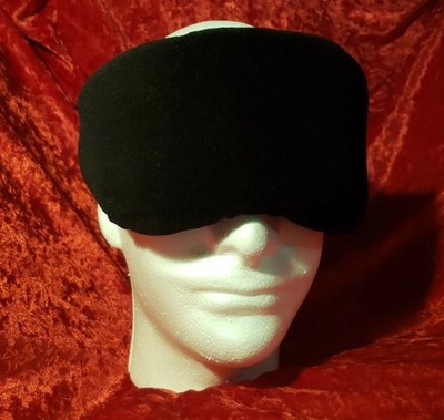 BLACKOUTZ Luxury Plush Pillow Sleep Mask Day Sleepers Migraine Light Blocking
